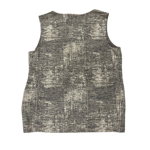 Chico’s Travelers Collection Foil Top Gold Women’s Size 8 (Chicos 1) - Picture 3 of 6